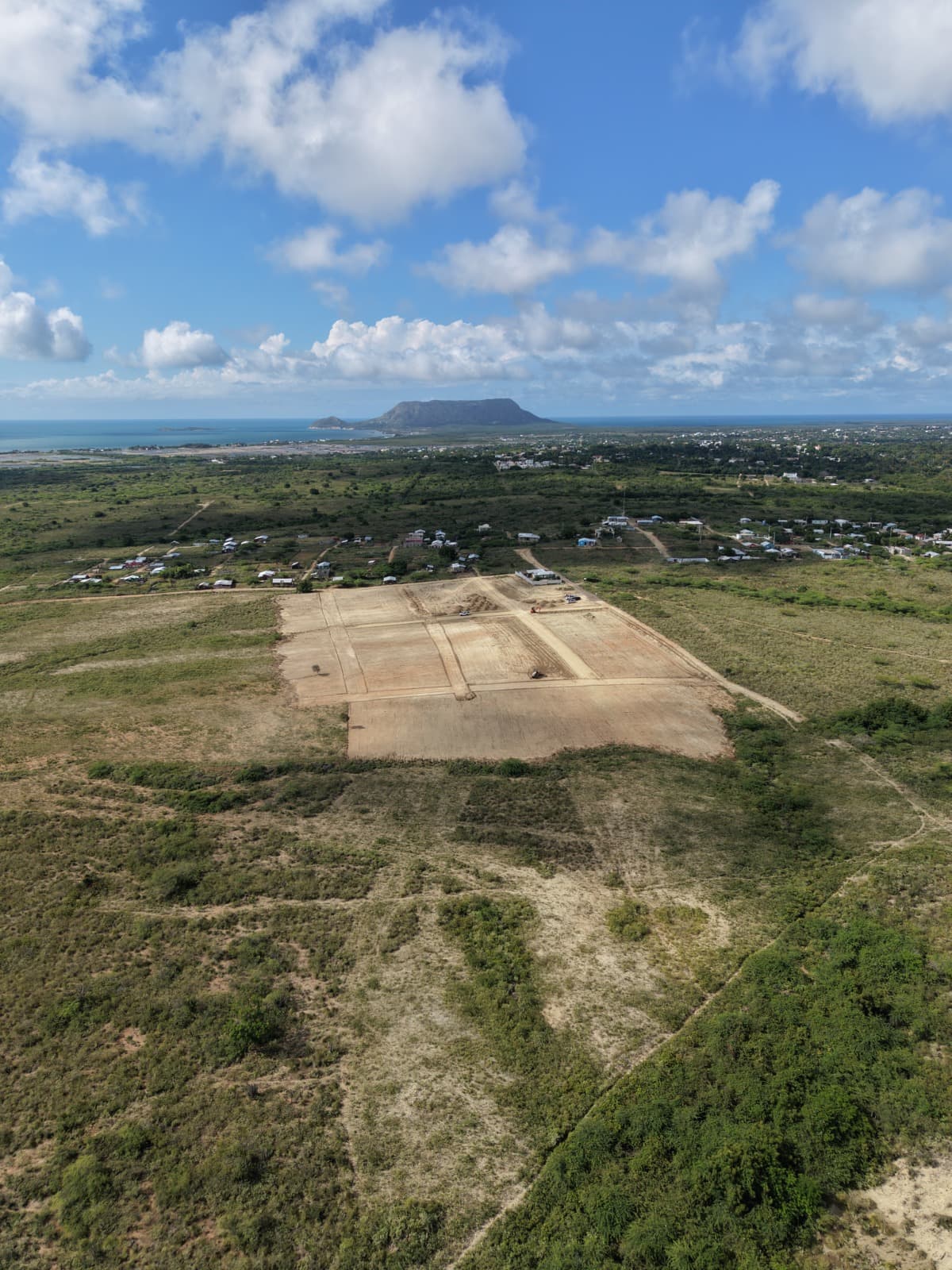 Vista aérea Aybar Residences, Montecristi